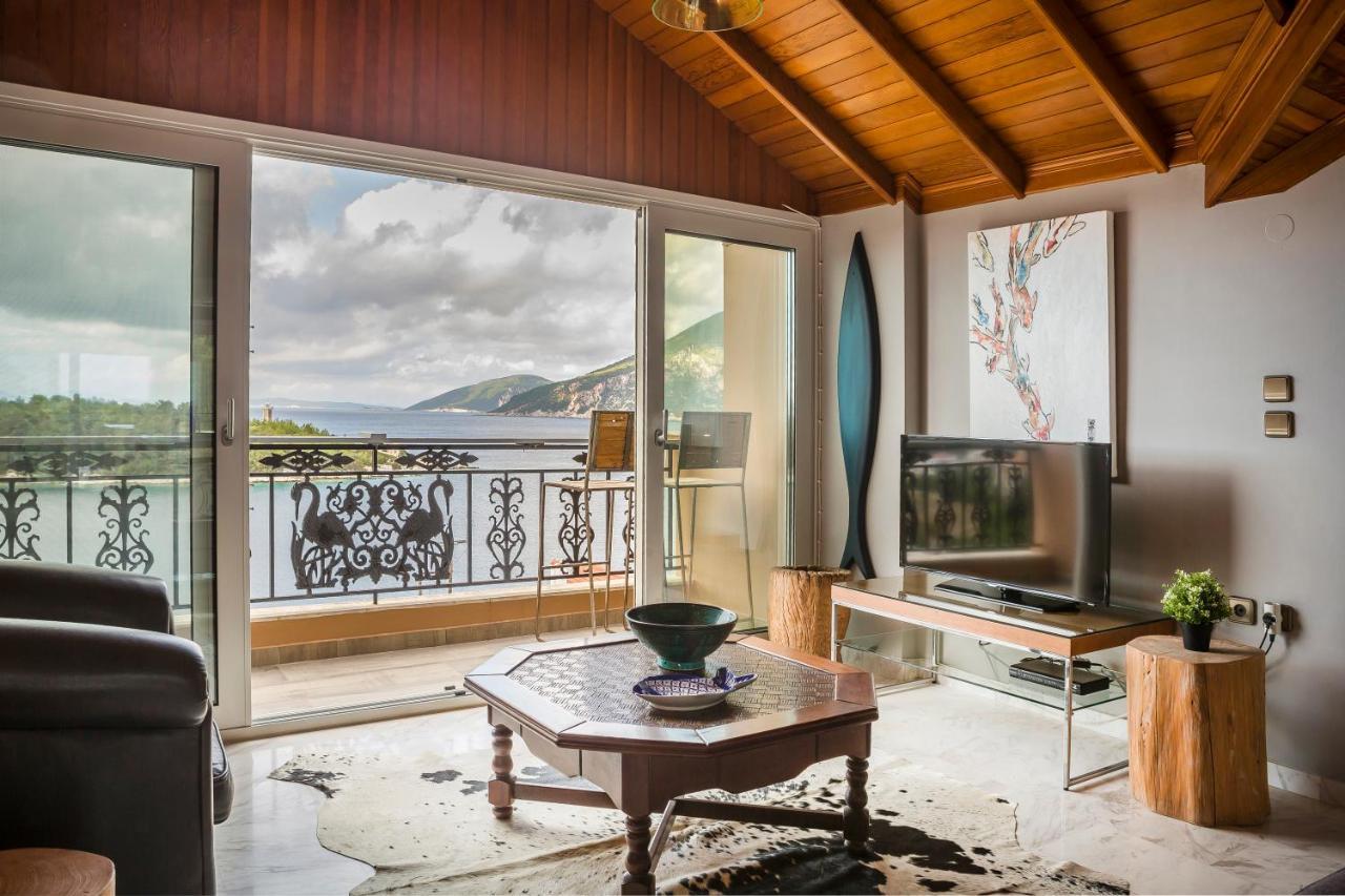 Faros Residence Adults Only Fiskardo Exterior foto